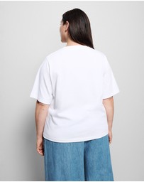 Commonry - Cotton V Neck T Shirt