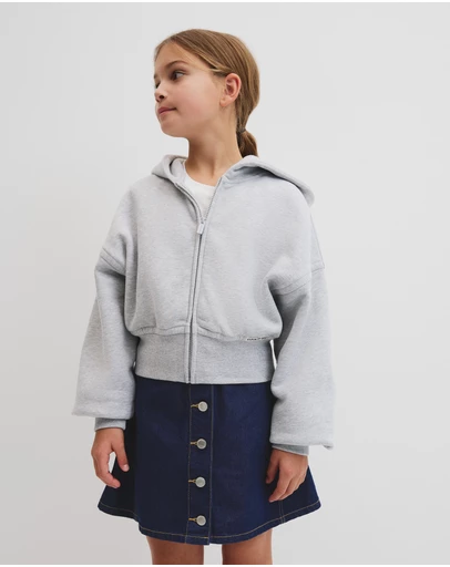 Country Road - Teen Australian Cotton Cropped Zip Through Jacket`