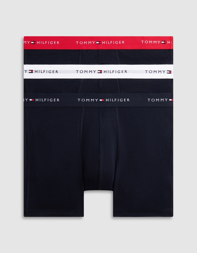 Tommy Hilfiger - 3-Pack Signature Essential Logo Waistband Boxer Briefs