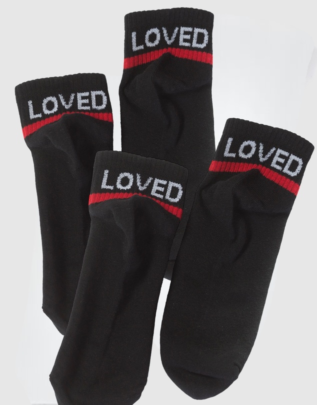 High Heel Jungle - Loved Sock - Twin Pack