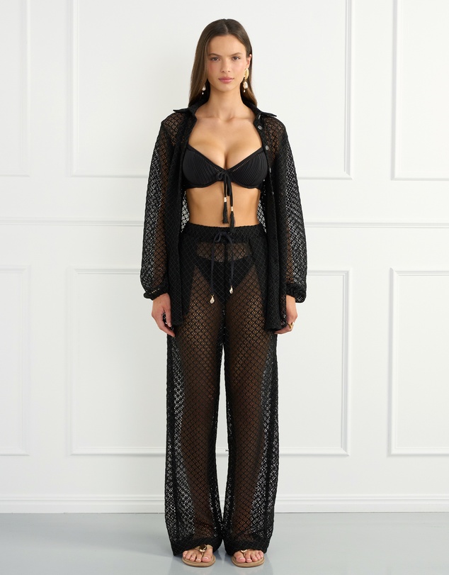 Aqua Blu Australia - Black Resort Pants