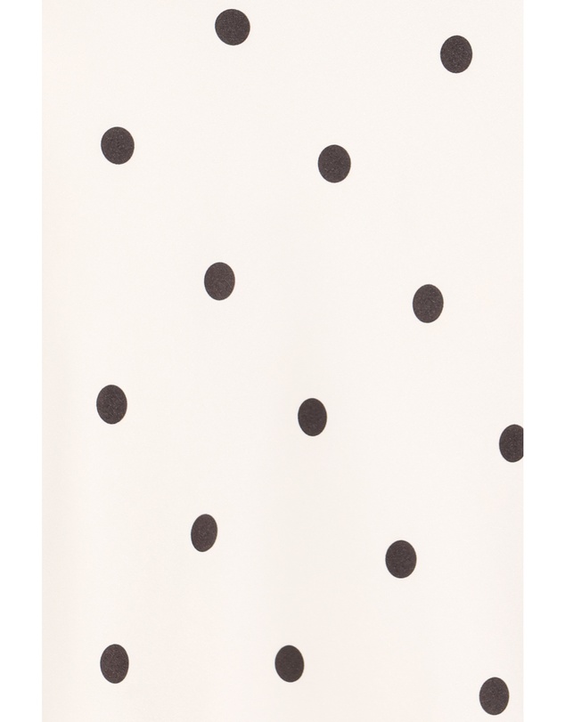 Petal & Pup - Nellie Satin Midi Skirt - White Polka Dot