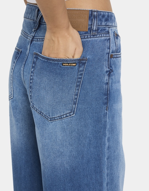 Volcom - Womens Stoned BF Low Rise Denim Jeans