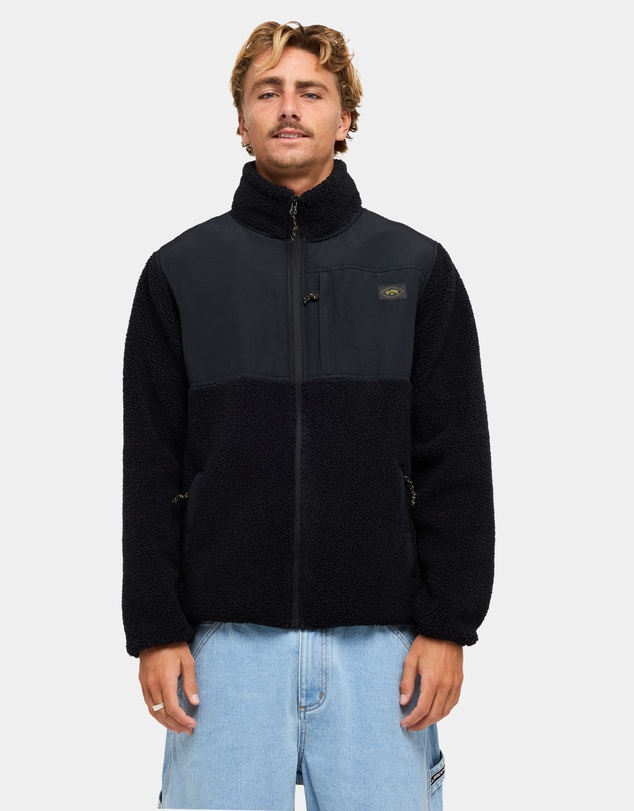 Billabong - Mens Boundary Summit Mock Neck Fleece Top