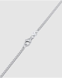 Kuzzoi - ICONIC EXCLUSIVE - Necklace Men Rhombus Pendant Geo Enamel in 925 Sterling Silver
