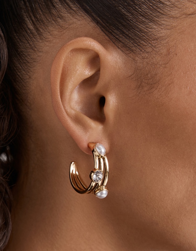 MIMCO - Borderline Hoop Earrings