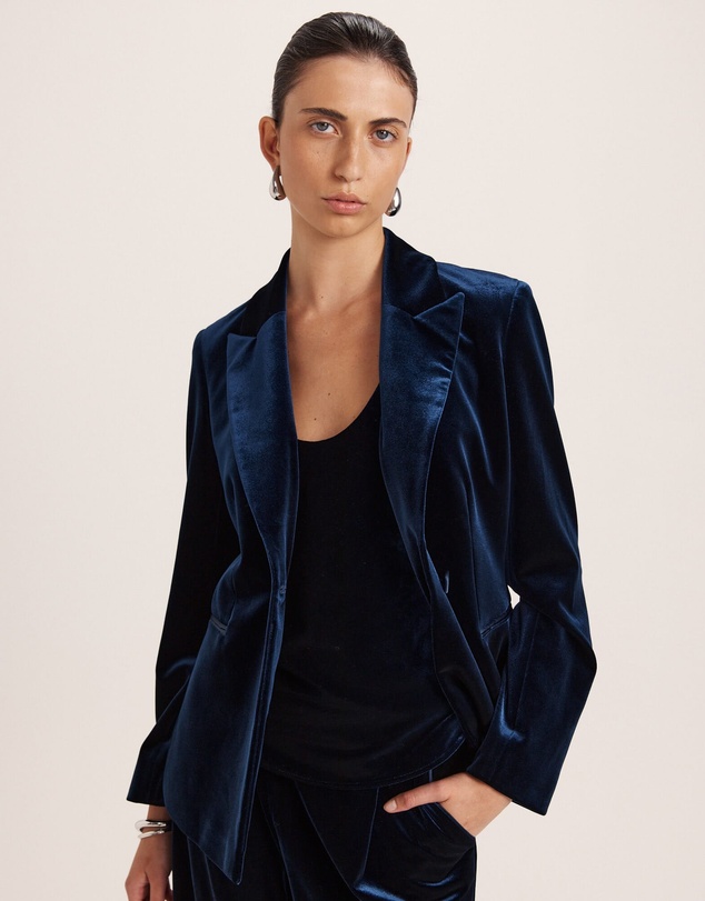 SABA - Lea Velvet Blazer