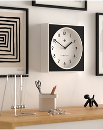 Newgate - Newgate Burger & Chips Wall Clock Black