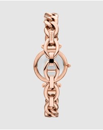 Fossil - Carlie Rose Gold Tone Analogue Watch