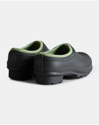 Hunter - Women's Gardener Neoprene Lined Clog Black