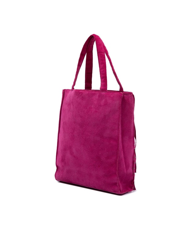 Pre-Loved by Azura Reborn - Pre-Loved chanel Embellished Suede Tote Bag with Fringe Details