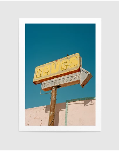 Olive et Oriel - Route 66 Ii by Bethany Young Art Print
