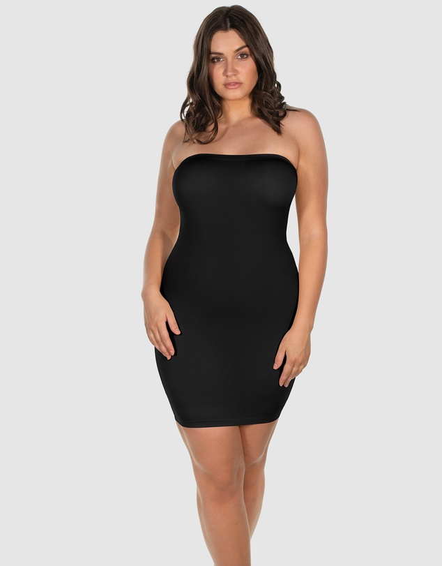 B Free Intimate Apparel - Strapless Mini Slip Dress