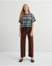 Kowtow - Chequered Tee