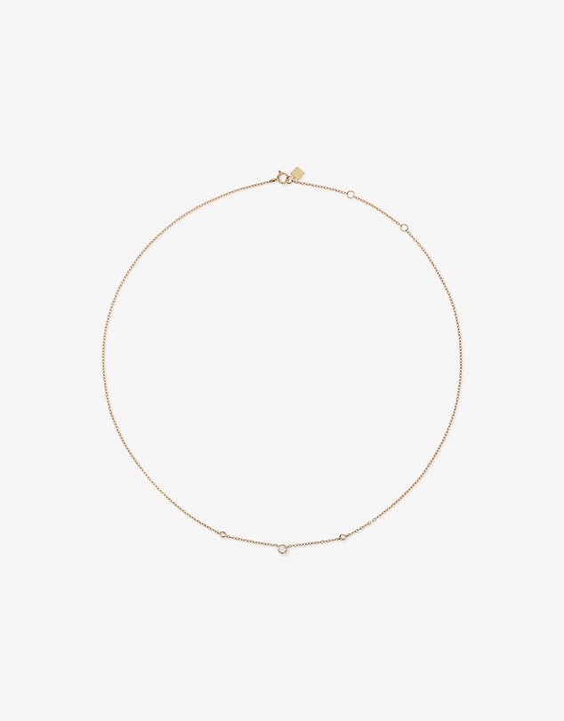 Michael Hill - Necklace with 0.10 Carat TW of Diamonds in 10kt Yellow Gold