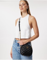 GUESS - Giully Circle Lizard PU Bag