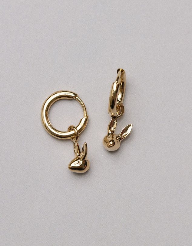 Meadowlark - Bunny Charm Earrings