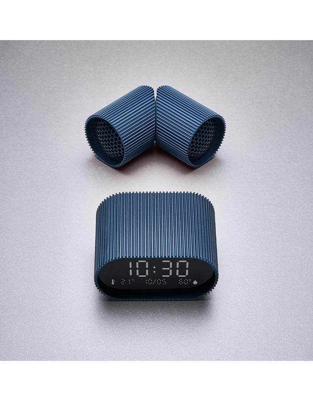 Lexon - Lexon Ray Set Of Magnetic Bluetooth Speakers - Blue