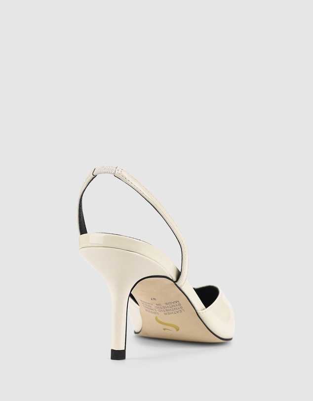 Siren - Yoco Slingback Kitten Heels