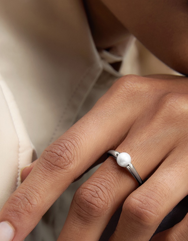 PDPAOLA - La Perla Maris Silver Ring