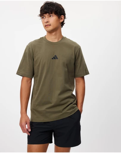 adidas Sportswear - Essentials Small Logo Single Jersey Tee