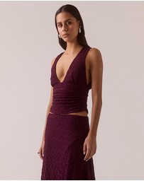 SOVERE - Aaila Lace Top