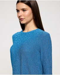 Lindsay Nicholas New York - Disco Glitter Top