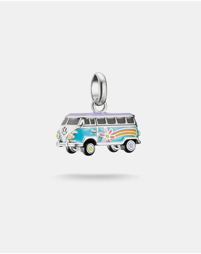 THOMAS SABO - THOMAS SABO Connect Charm Volkswagen Hippie Bus