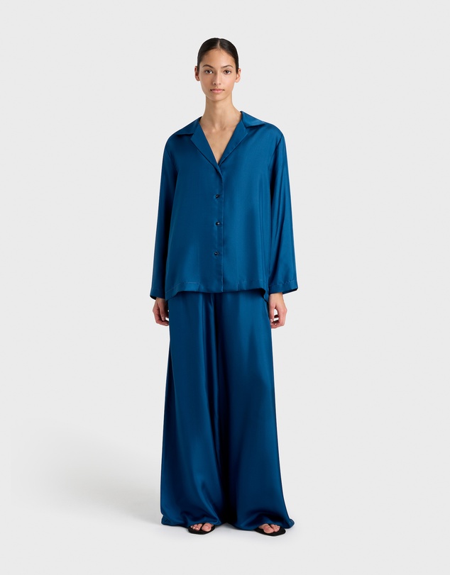 BONDI BORN - Marfa Silk Classic Shirt