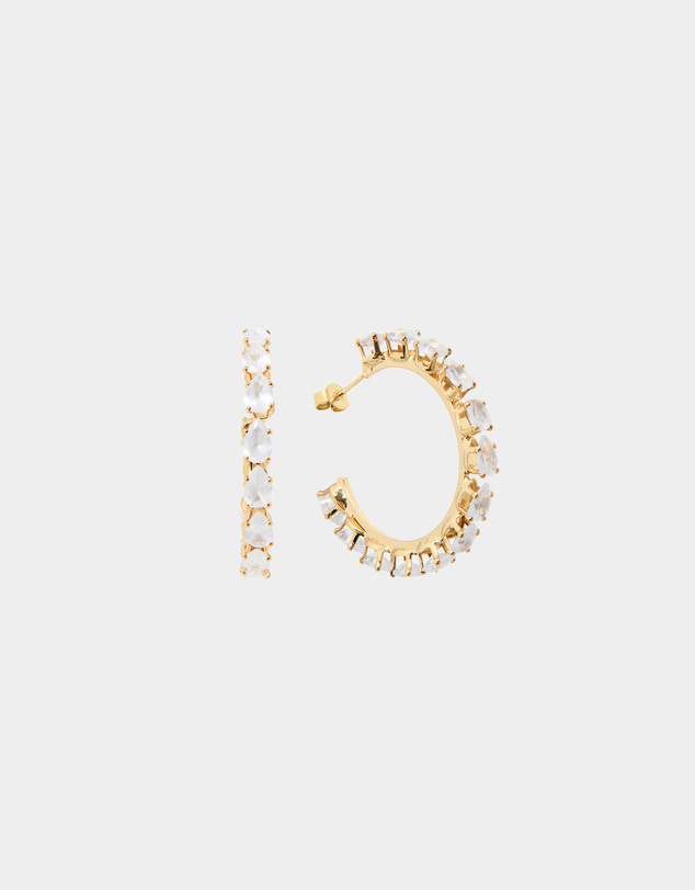Forcast - Jada 16k Gold Plated Earrings