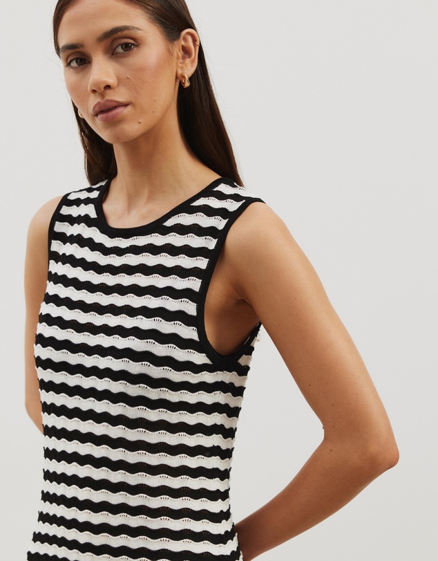 Atmos&Here - Carly Knitted Shift Mini Dress