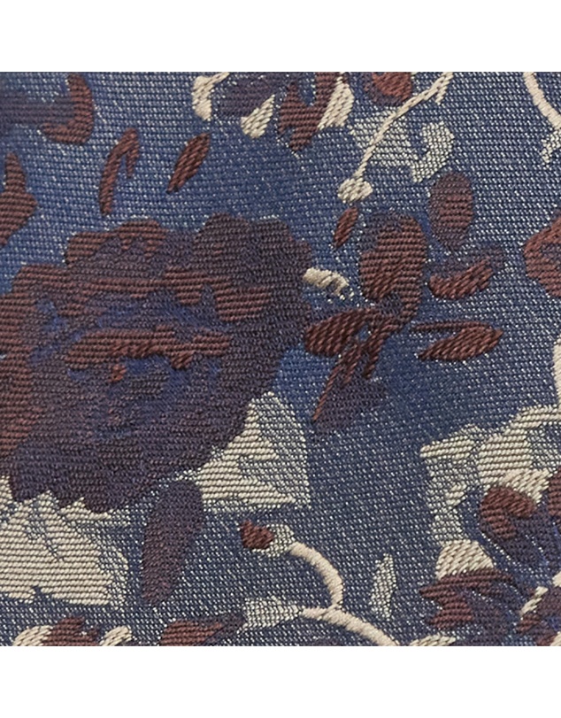 yd. - Tinos Floral 6.5Cm Tie