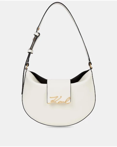 Karl Lagerfeld - K/Signature Halfmoon Shoulder Bag