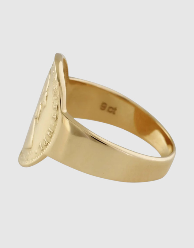 Von Treskow - Mini Curved Coin Ring