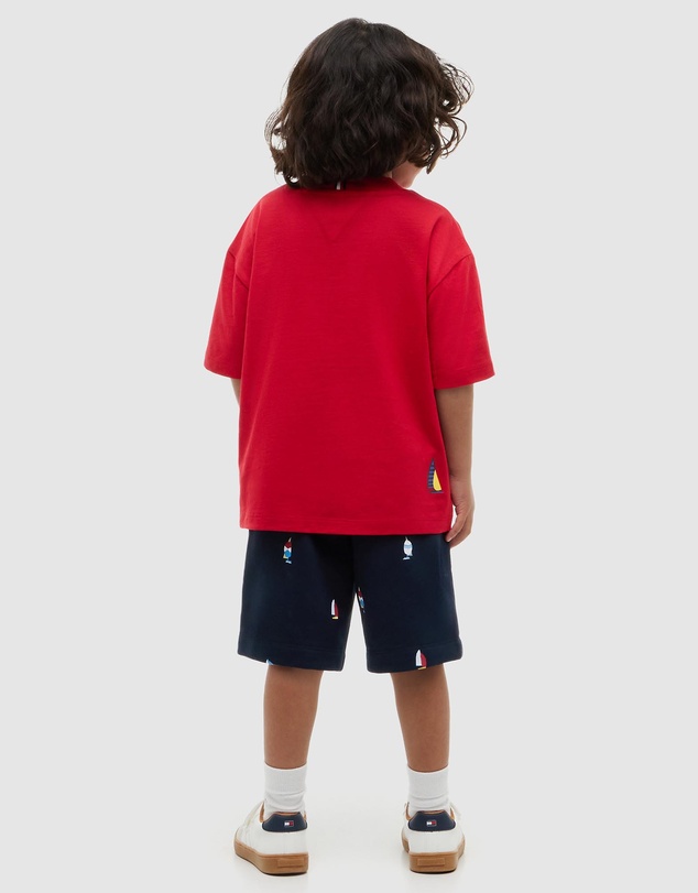 Tommy Hilfiger - Short And Tee Set - Kids-Teens