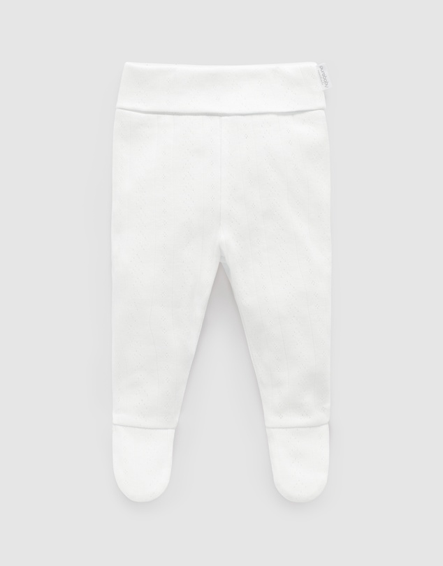 Purebaby - Ess Pointelle Legging-Babies