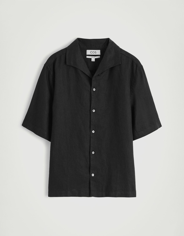 COS - Linen Short-Sleeved Shirt