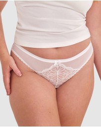 Bras N Things - Susannah Brazilian Knicker - Ivory