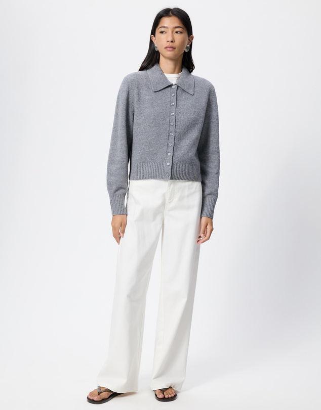 & Other Stories - Knitted Collar Cardigan