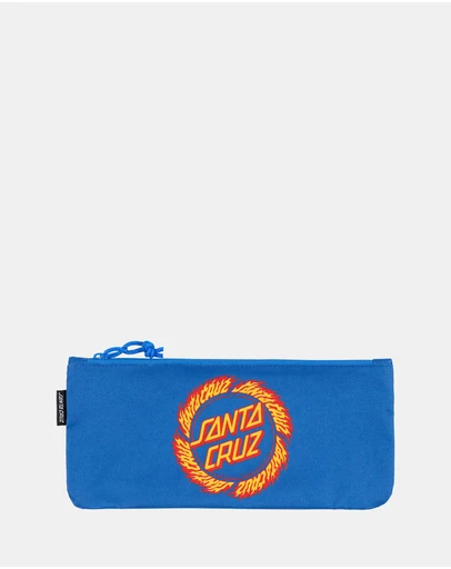 Santa Cruz - Flame Ringed Dot Pencil Case - Teens