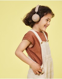 Kreafunk - Kreafunk Kids Buzz Junior Bluetooth Headphones - Ivory Sand