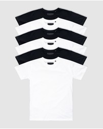 Xander - 6-Pack Blanc Tee - Youth