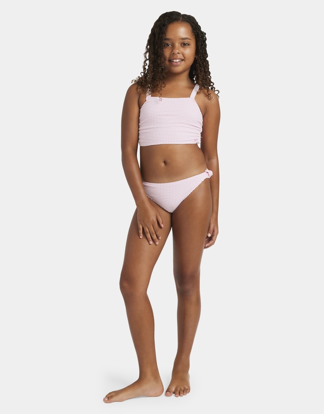 Roxy - Girls 8 to 16 Daisy Check Crop Two Piece