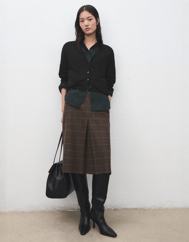 M.N.G - V-Neck Knitted Cardigan