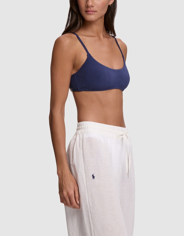 Polo Ralph Lauren - Smocked Cotton & Linen Beach Pant Cover Up
