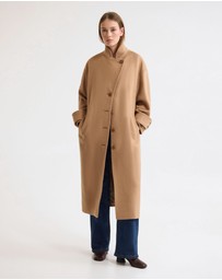Oxford - Talia Detachable Scarf Coat