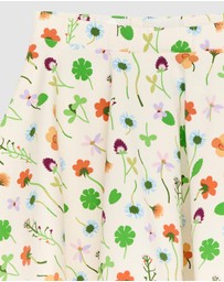 ARKET - Printed A-Line Skirt- Kids-Teens