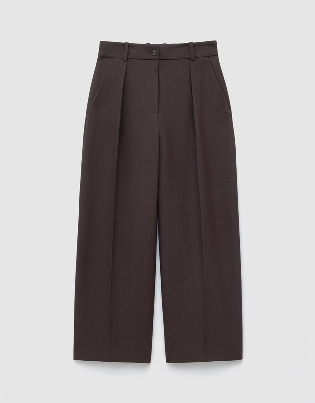 & Other Stories - Cropped Pleat Trousers