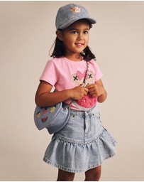 Huxbaby - Dreamy Denim Frilly Skirt - Kids