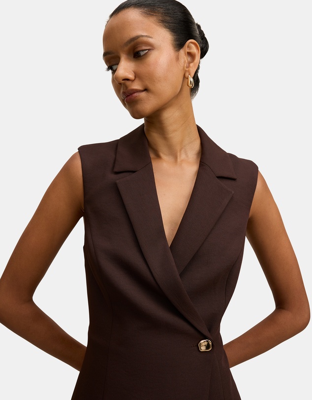 Forever New Petite - Winslet Petite Wrap Blazer Mini Dress